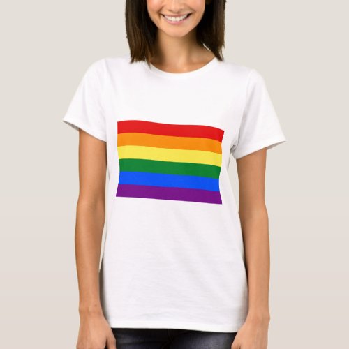 LGBT Rainbow Gay Pride Flag T_Shirt