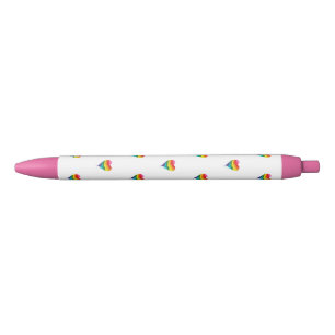 LGBT Rainbow Heart Pen