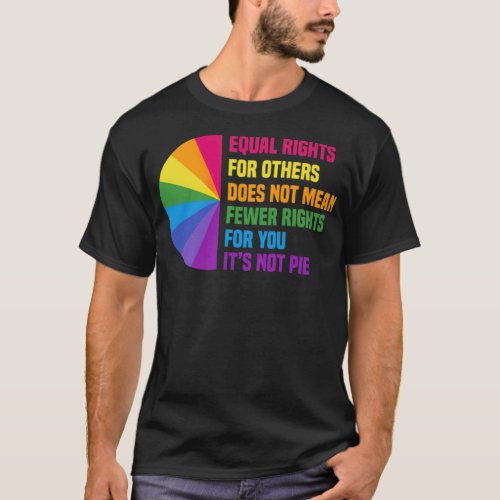 LGBT Rainbow Human Rights Equality _standard_scale T_Shirt