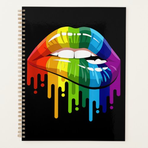 LGBT Rainbow Lip Gay Pride Planner