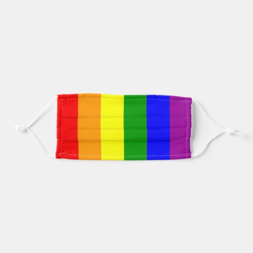 LGBT Rainbow Pride Flag Adult Cloth Face Mask