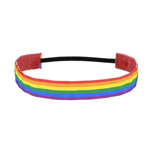 LGBT Rainbow Pride flag Athletic Headband