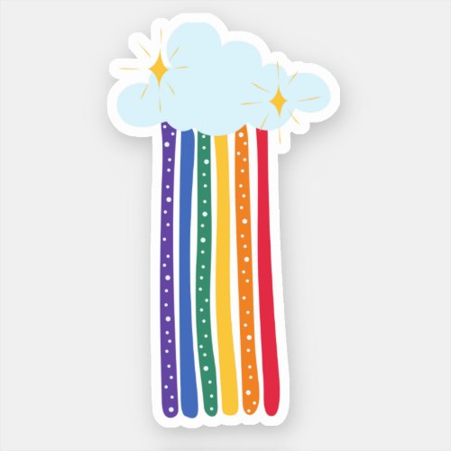 LGBT Rainbow Pride Sticker