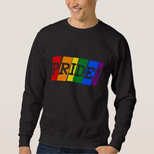 LGBT rainbow pride Sweatshirt