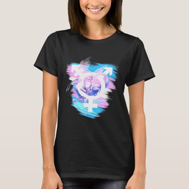 Lgbt Rainbow Pride Transgender Bisexual Gay Lesbia T-Shirt (Front)