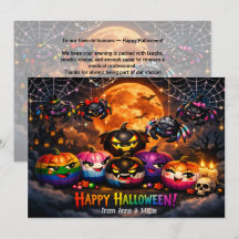 🕷️🌈LGBT Rainbow Pumpkin Patch card