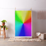 LGBT Rainbow Radial Colors Fabric