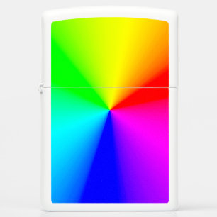 LGBT Rainbow Radial Colors Zippo Lighter