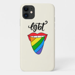 LGBT Rainbow Tongue iPhone 11 Case