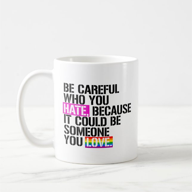 LGBT RESISTANCE COFFEE MUG (Left)