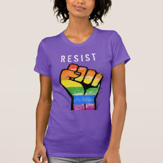 LGBT Resistance Fist T-Shirt