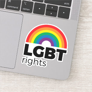 LGBT Rights Rainbow Sticker