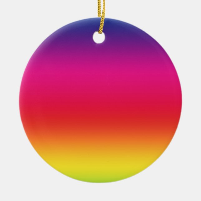 LGBT Social Movement Symbol Ceramic Ornament (Front)