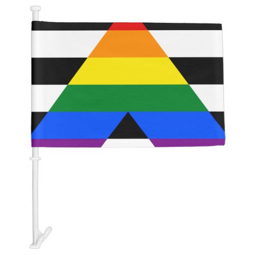 LGBT straight ally flag