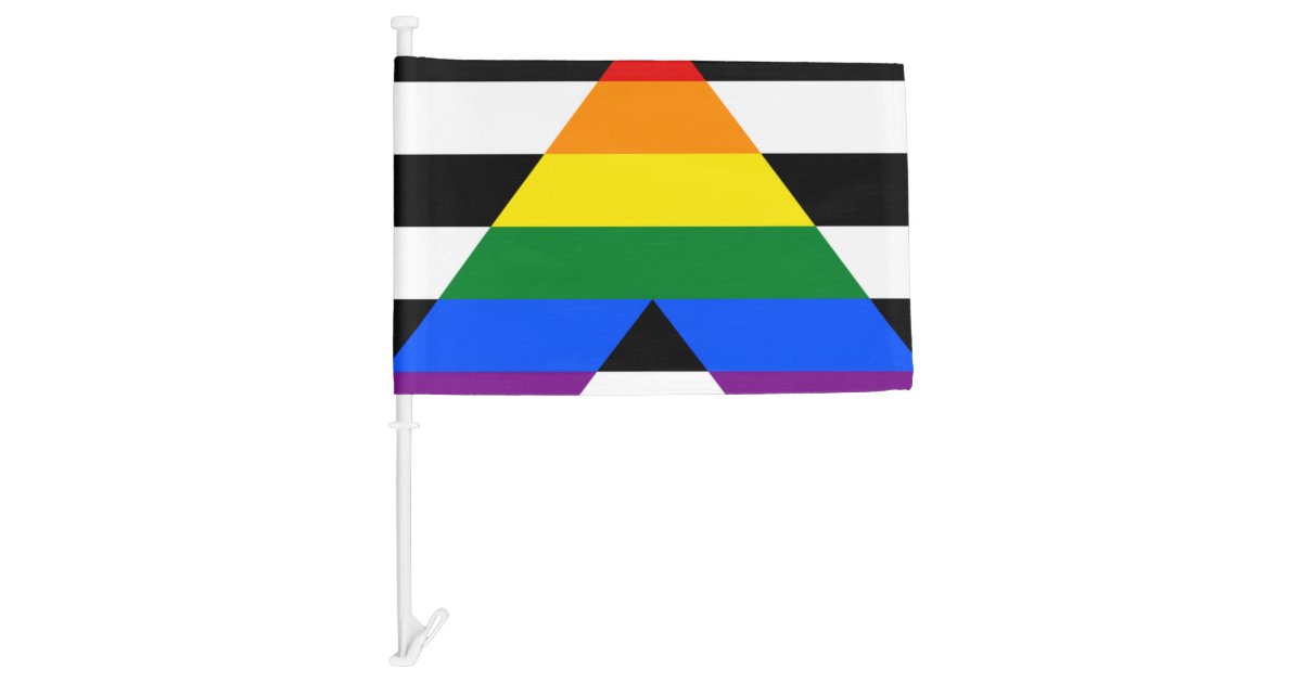 Shop LGBT straight ally flag created by PinkBrickRoad. 
