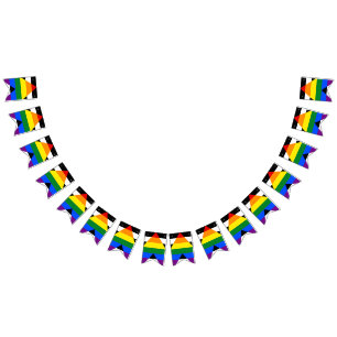 LGBT straight ally flag banner