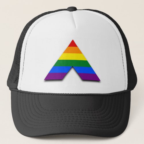 LGBT straight ally flag Trucker Hat
