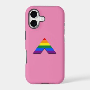 LGBT straight ally pyramid symbol iPhone 17 Case