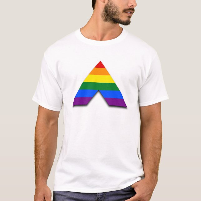 LGBT straight ally T-shirt (Front)