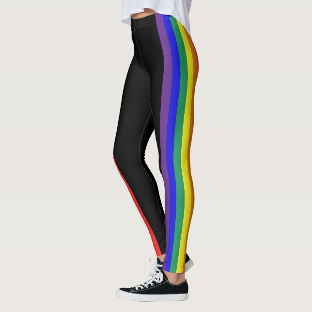 LGBT Stripes Leggings (Left)