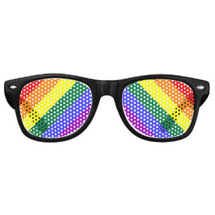 LGBT Stripes Retro Sunglasses