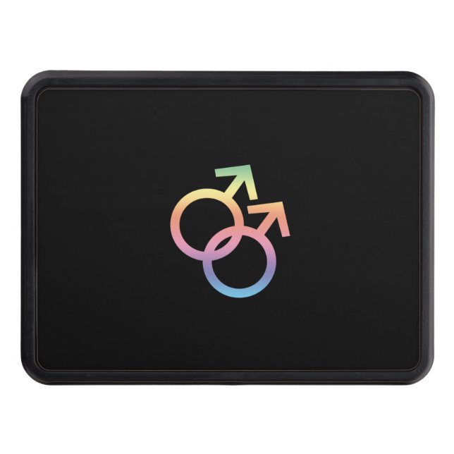 LGBT Symbol Hitch Cover (Front)