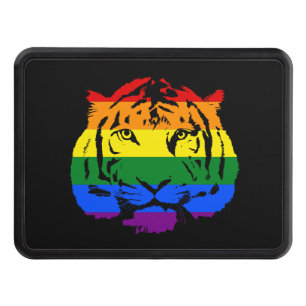 LGBT Tiger Hitch Cover