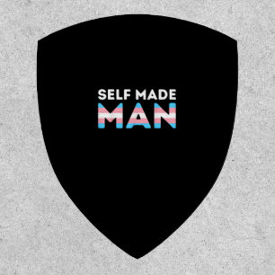 LGBT Trans Pride Self Made Man Transman Lover Tran Patch