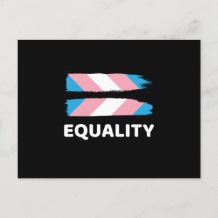 LGBT Transgender Announcement Postcard