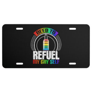 Lgbt transgender license plate