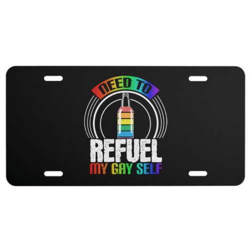 Lgbt transgender license plate
