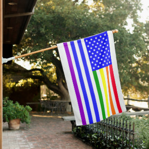 Lgbt USA Flag