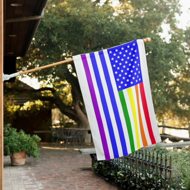 Lgbt USA Flag (In SItu)