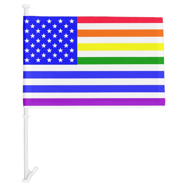 Lgbt USA Flag (Front)