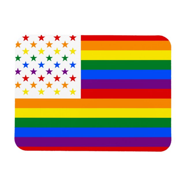 LGBT USA MAGNET (Horizontal)