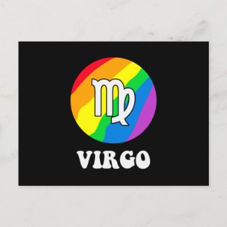 Lgbt Virgo Postcard