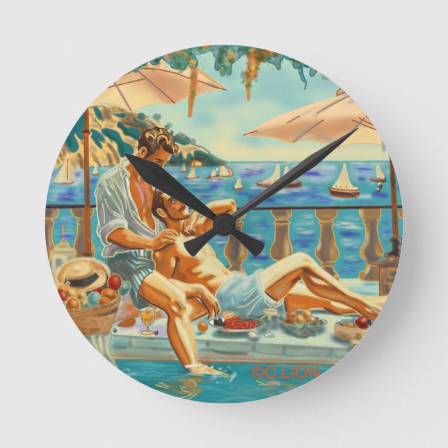 Lgbt wall clock (Front)