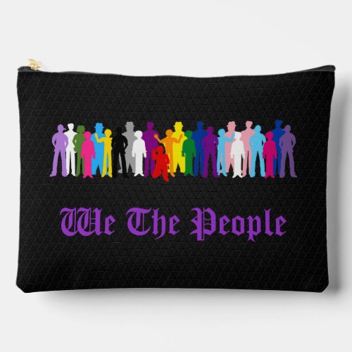 LGBT We The People design Accessory Pouch