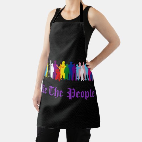 LGBT We The People design Apron