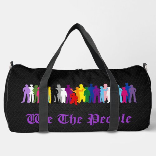 LGBT We The People design Duffle Bag