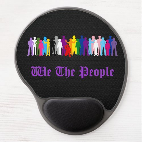 LGBT We The People design Gel Mouse Pad