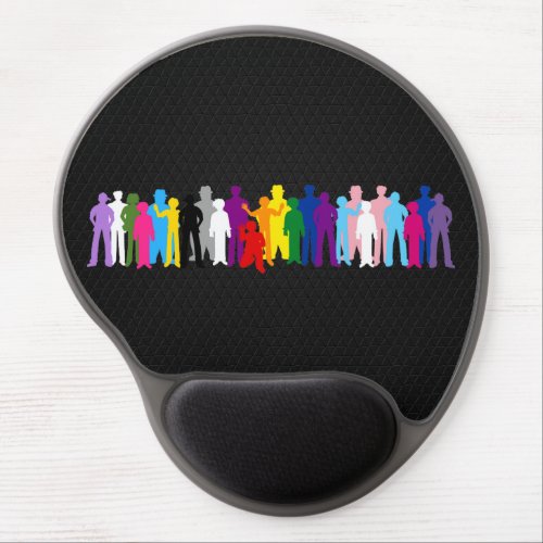 LGBT We The People design Gel Mouse Pad