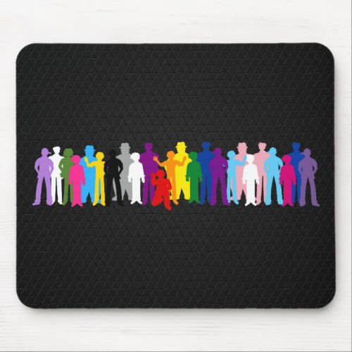 LGBT We The People design Mouse Pad