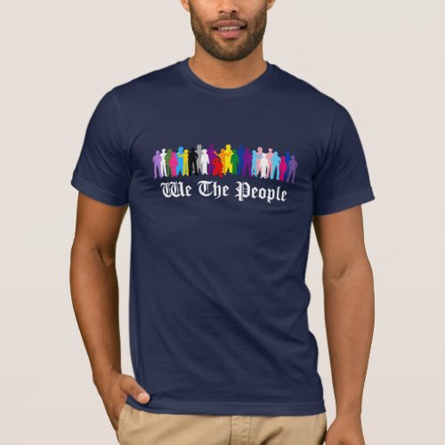 LGBT We The People design T_Shirt