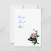 LGBT Wedding Rainbow Vintage Botanical Calla Lily (Back)