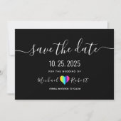 LGBT Wedding Save The Date (Front)