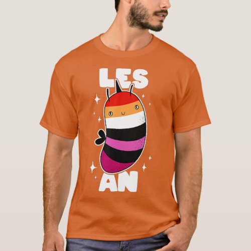 LGBT Wlw Pride Flag Les Bee An Gay Lesbian Anti T_Shirt