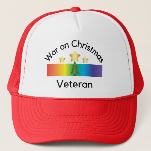 LGBTIA Christmas Trucker Hat