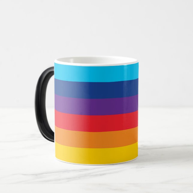 LGBTQ 11 oz morphing coffee mug (Front Left)