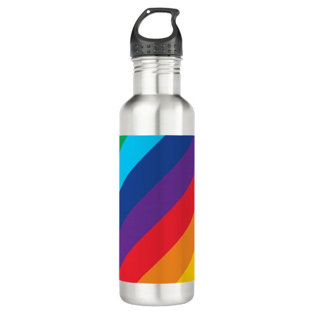 LGBTQ 24 oz Water bottle (Front)